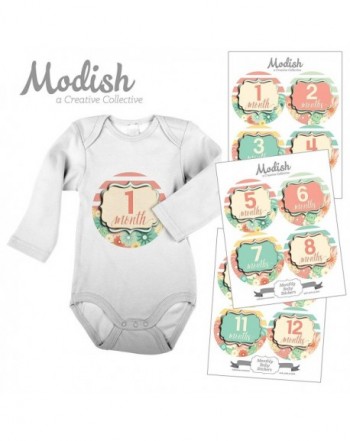 Monthly Stickers Keepsake Modish Labels