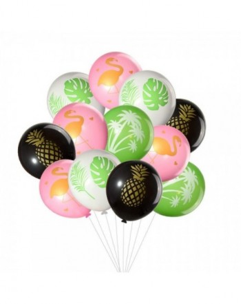 Tropical Balloons Flamingo Pineapple Hawaiian