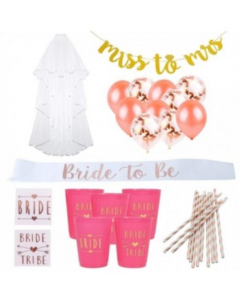 Bachelorette Decorations Supplies Confetti Balloons