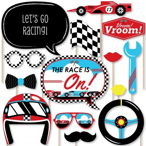 Big Dot Happiness Lets Racing Big Dot Happiness Lets Racing
