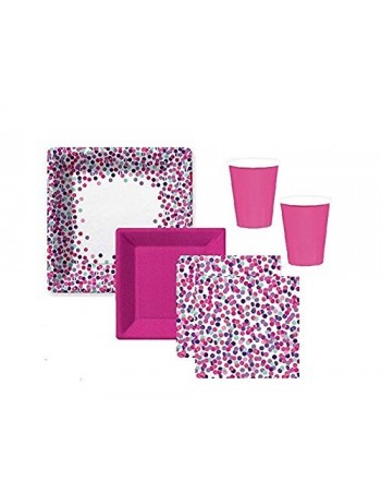 Confetti Party Supplies Birthday Tableware