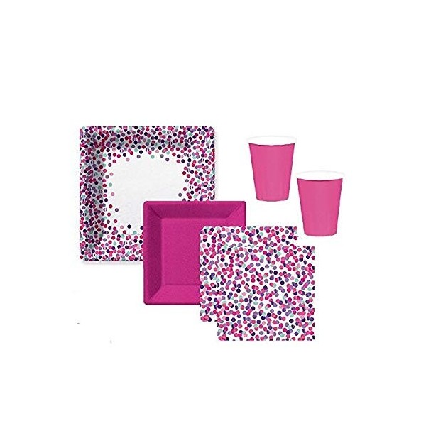 Confetti Party Supplies Birthday Tableware