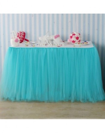 Fivejorya Turquoise Wonderland Tablecloth Tableware