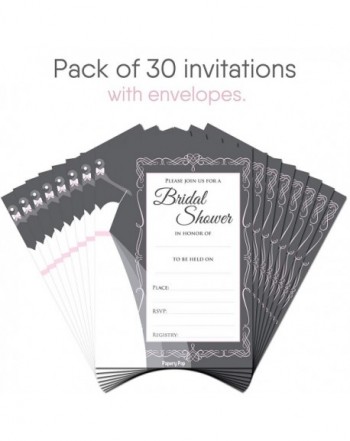 Discount Bridal Shower Party Invitations Outlet