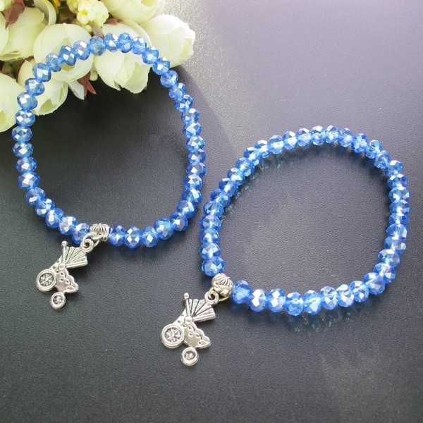 Shower Stretchy Crystal bracelet Carriage