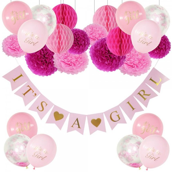 Decorations Honeycomb Balloons Confetti Balloons