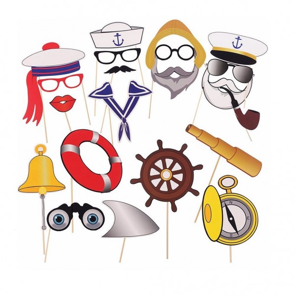 Miraclekoo Nautical Party Anchor Sailor