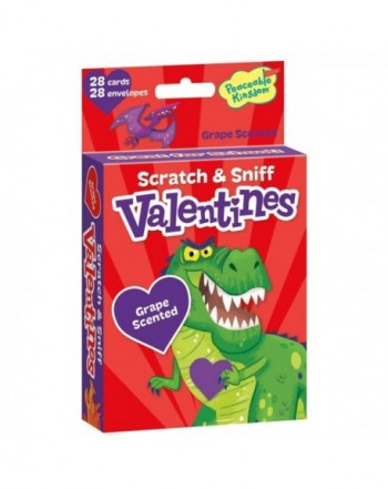 Peaceable Kingdom Dinosaurs Valentines Envelopes