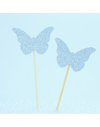 Cupcake butterfly Toppers Cocktail Valentines