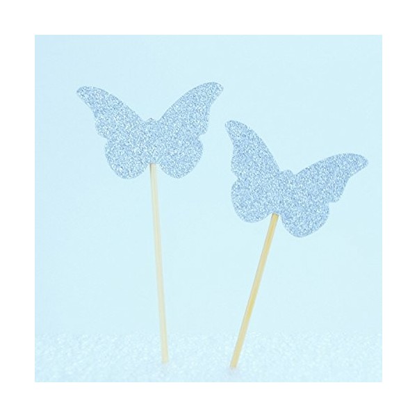 Cupcake butterfly Toppers Cocktail Valentines