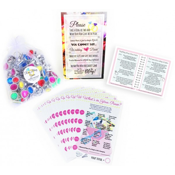 123 Piece Bridal Shower Games Entertainment 123 Piece Bridal Shower Games Entertainment