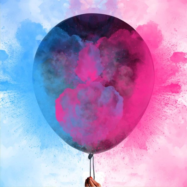 Gender Reveal Powder Balloons Announcement Gender Reveal Powder Balloons Announcement