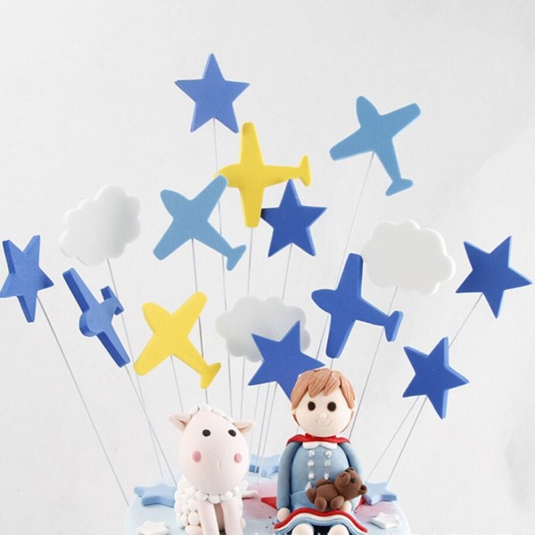 jiahai Airplanes Cupcake Toppers Birthday jiahai Airplanes Cupcake Toppers Birthday
