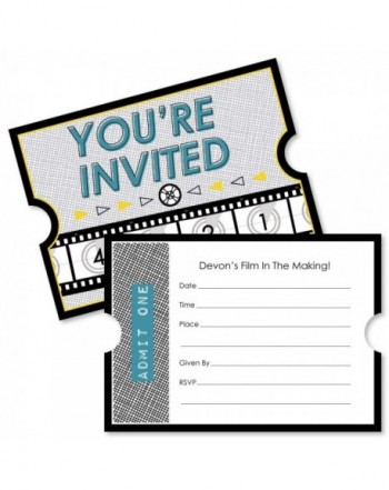 Custom Movie Personalized Graduation Invitations