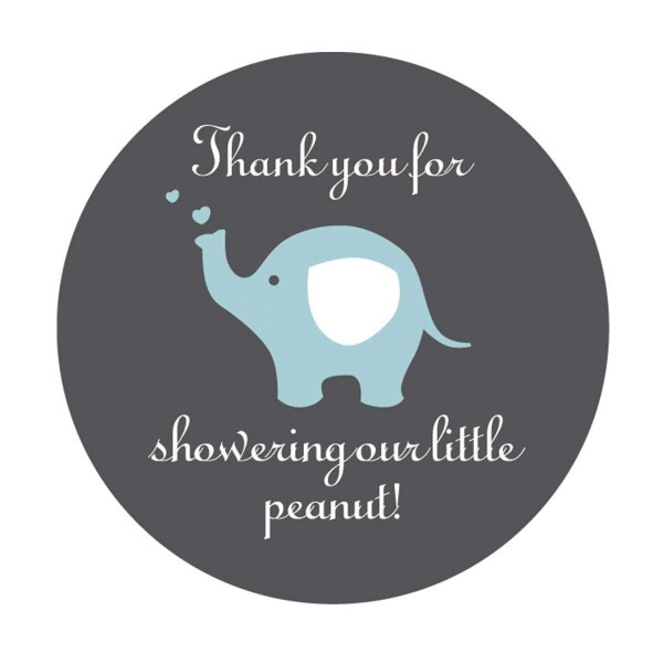 Elephant Stickers Shower Showering 40 Pack