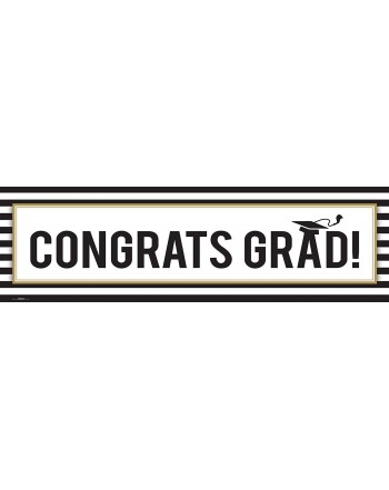 Graduation Party Supplies Congrats Banner