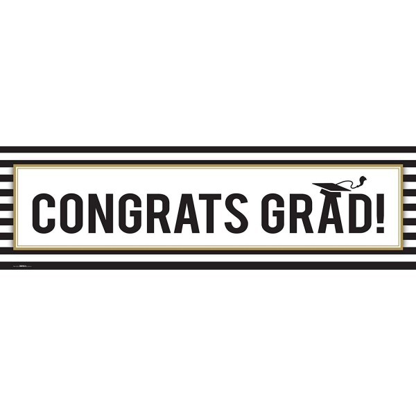 Graduation Party Supplies Congrats Banner