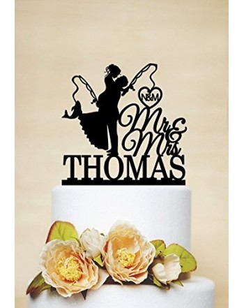 Fishing Topper Wedding Personalized Toppers