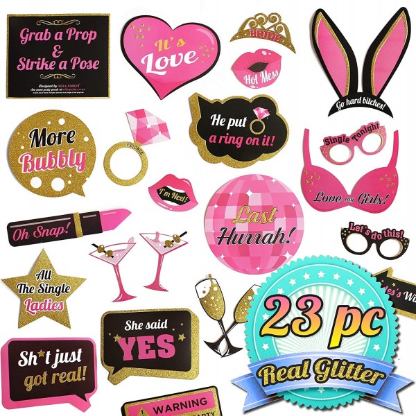 Bachelorette Party Photo Booth Props