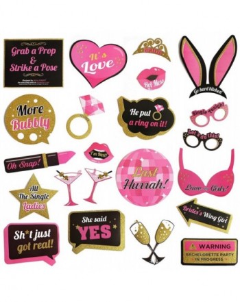 Cheap Real Bridal Shower Party Photobooth Props Clearance Sale