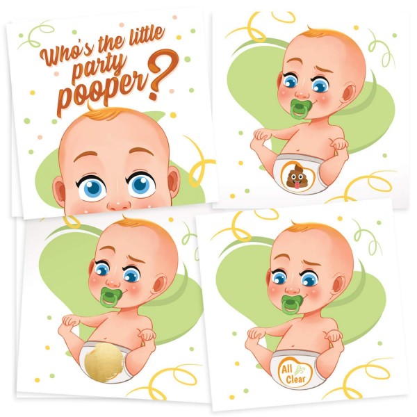 Funny Baby Shower Games Decorations