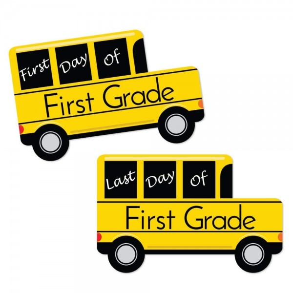 1st Grade First School Signs