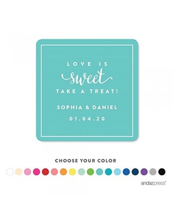 Andaz Press Personalized Stickers Wedding