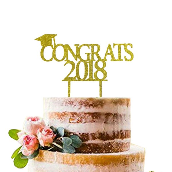 Congrats Acrylic Graduation Decorations Supplies