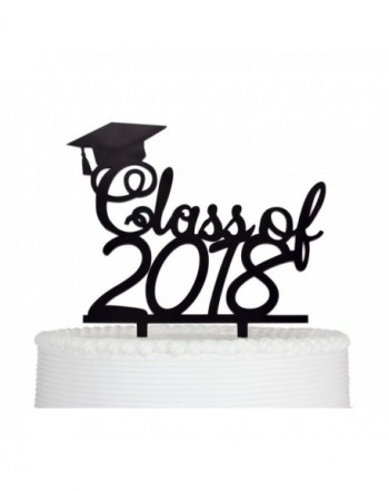 Qttier Class CakeTopper Graduation Topper Grad Decorations