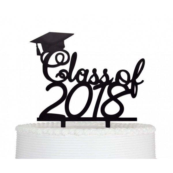 Qttier Class CakeTopper Graduation Topper Grad Decorations Qttier Class CakeTopper Graduation Topper Grad Decorations