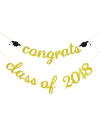 Glitter Congrats Graduation Supplies Decorations