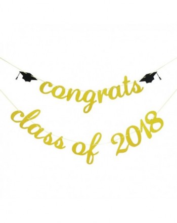 Glitter Congrats Graduation Supplies Decorations