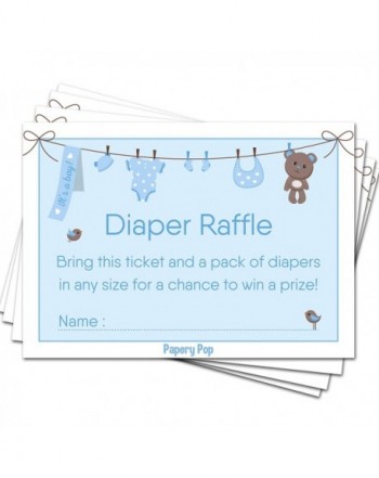 Diaper Raffle Tickets Baby Shower