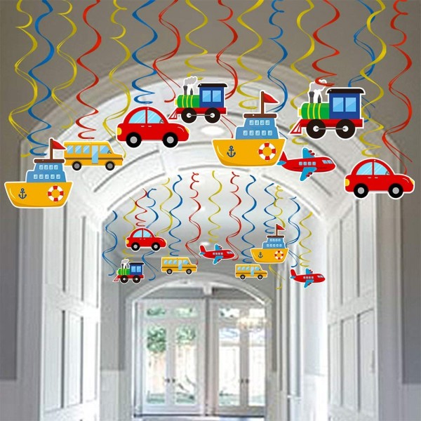 Transportation Hanging Decorations Birthday Supplies Transportation Hanging Decorations Birthday Supplies