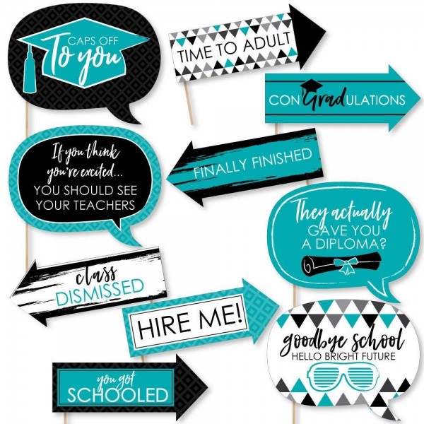 Funny Teal Grad Turquoise Graduation