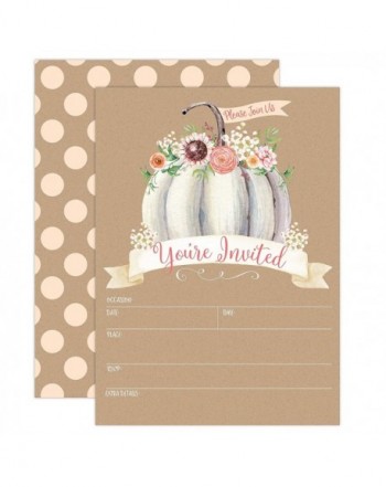 Pumpkin Shower Invitations Invitation Envelopes