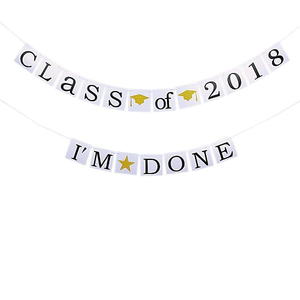 Graduation Banner Class Party Decorations