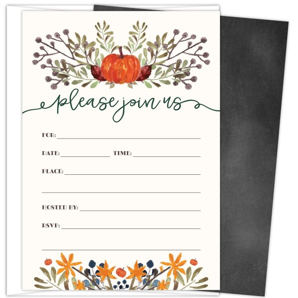 Invitations Envelopes Thanksgiving Engagement Occasions