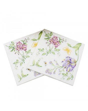 WallyE Decoupage Napkins Butterfly Luncheon