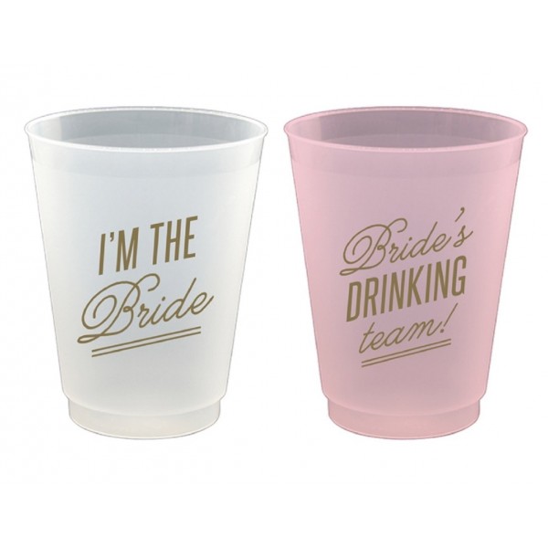 Reusable Frost Bride Brides Drinking Reusable Frost Bride Brides Drinking