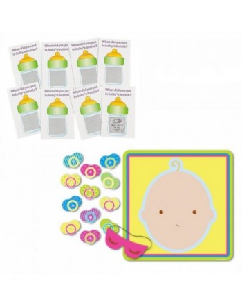 Baby Shower Games Pacifier Scratch n Win