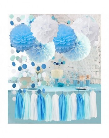 Birthday Party Decorations Turquoise Garland