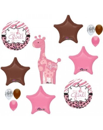 GIRAFFE SAFARI Jungle Shower BALLOONS