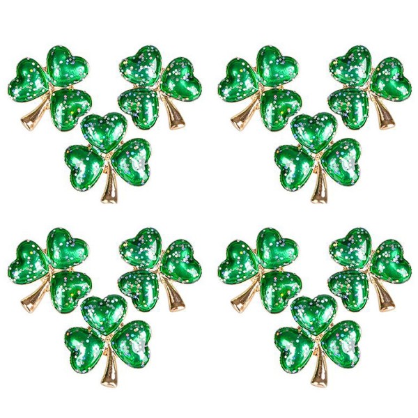 Irish Patricks Glitter Shamrock Supplies