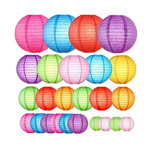 Supplies Rainbow decorations lanterns decorative