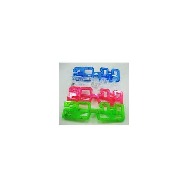 Flashing Graduation Novelty Glasses Assorted