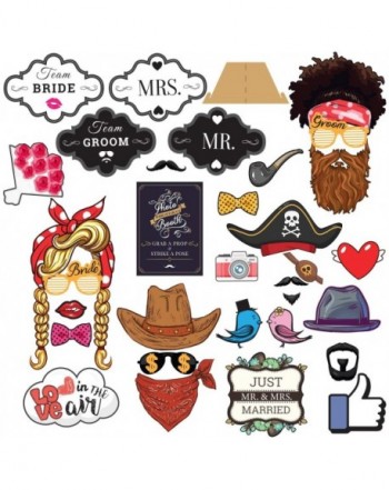 Bridal Shower Party Photobooth Props