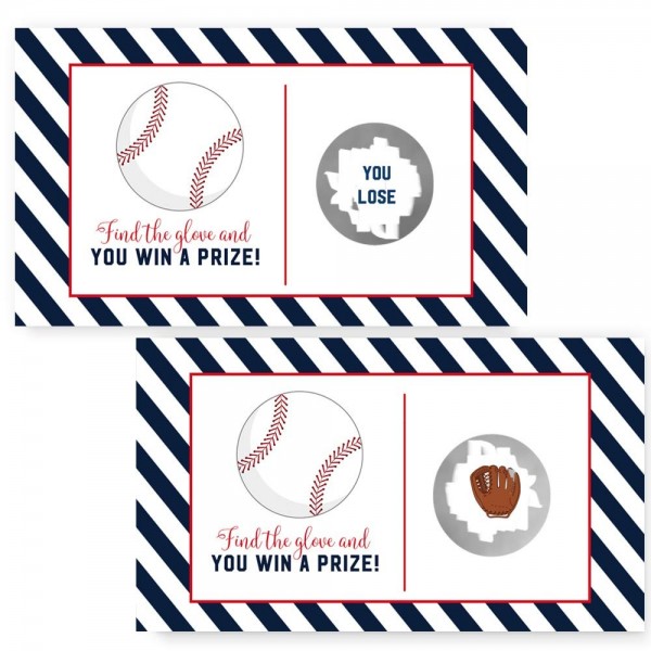 Baseball Baby Shower Scratch Party Baseball Baby Shower Scratch Party