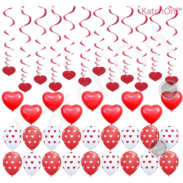 Hanging Heart Swirls Balloons Kit Hanging Heart Swirls Balloons Kit