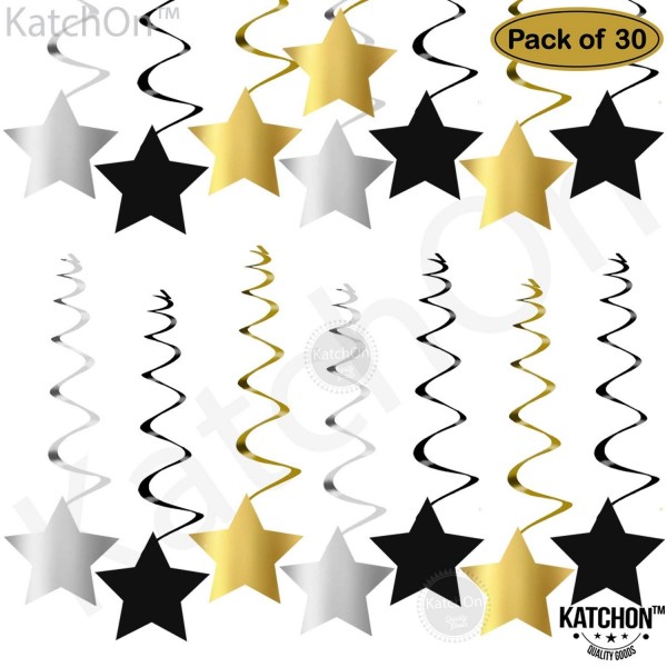 KATCHON Hanging Star Swirls Decorations x